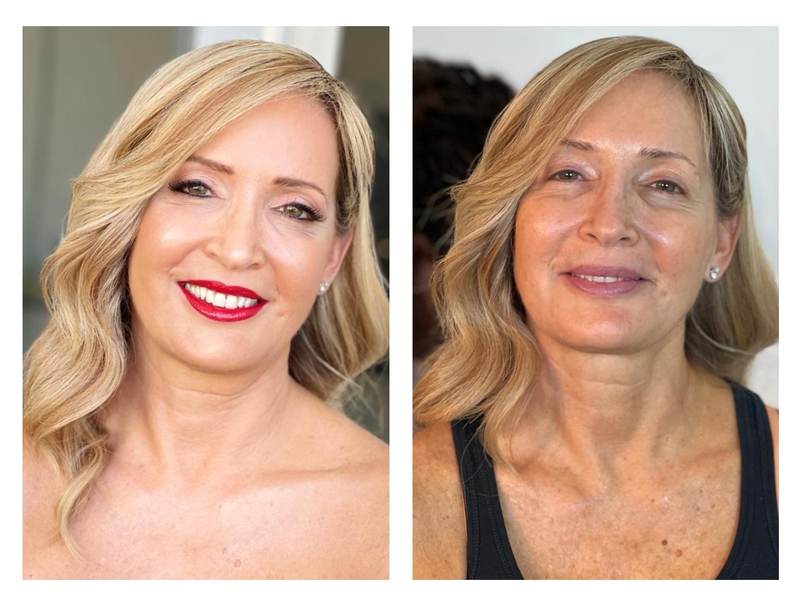 איפור ערב מקצועי - שינוי מרשים